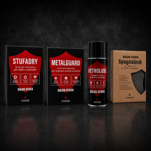 Soluzione completa per la tua stufa, pulizia e protezione in un solo kit